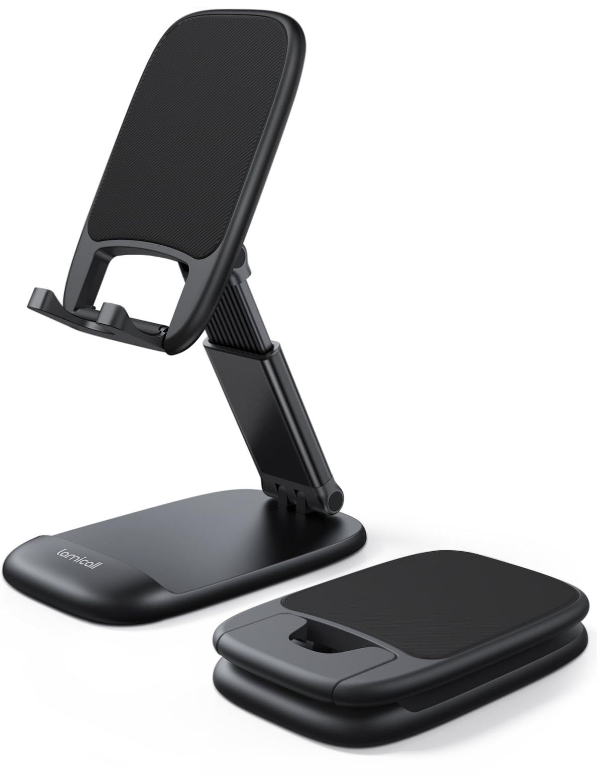 Lamicall Khaki Phone Holder for Desk, Cellphone Stand