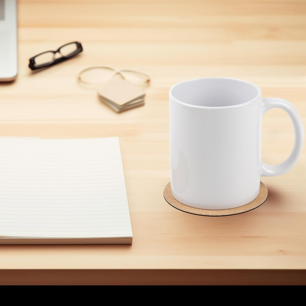 60 PCS self Adhesive Cork for Coasters Bulk,4 inches Coaster Bottoms self Adhesive,Round Coaster Backing with self Adhesive,DIY Crafts Drinks Cork Coasters