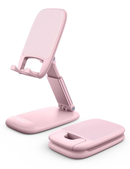 Lamicall Pink Phone Holder, Desk Accessories - Rose Gold Office Holder
