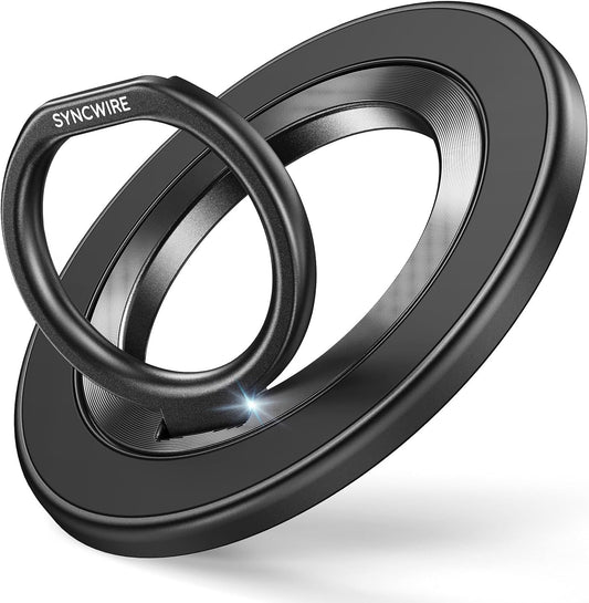 SYNCWIRE for MagSafe Phone Grip, Magnetic Phone Ring Holder Stand Kickstand