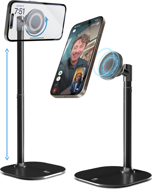 COOPER MagStand Magnetic Phone Stand for Desk, MagSafe Tripod iPhone 18 Pro