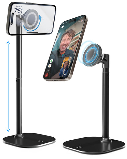 COOPER MagStand Magnetic Phone Stand for Desk, MagSafe Tripod iPhone 18 Pro