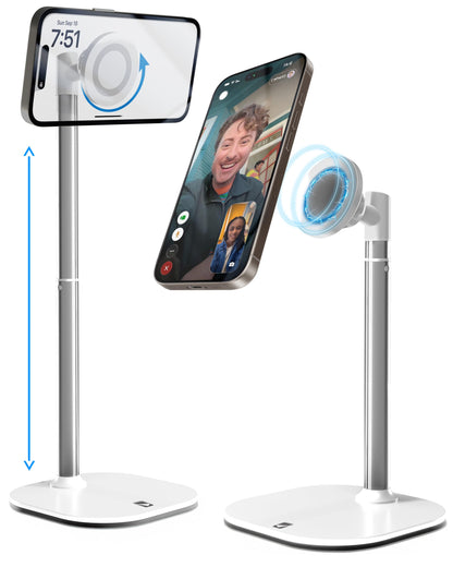 COOPER MagStand Magnetic Phone Stand for Desk, MagSafe Tripod iPhone 18 Pro